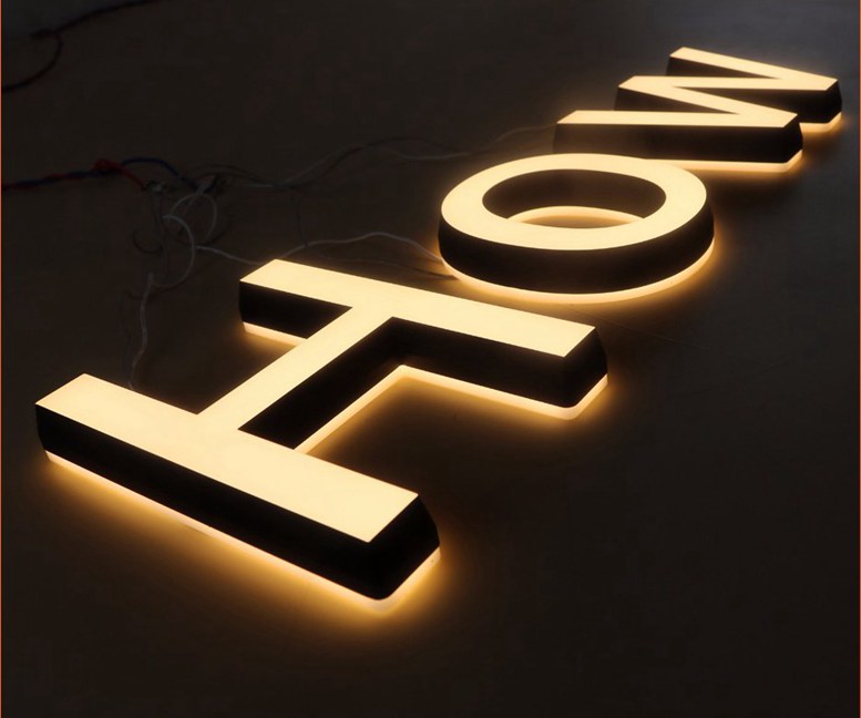 LED Channel Letters & Signs Vzom Signs LED Illuminated Signs & Letters
